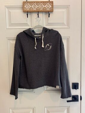 Fanatics DEVILS pullover with hood womens L